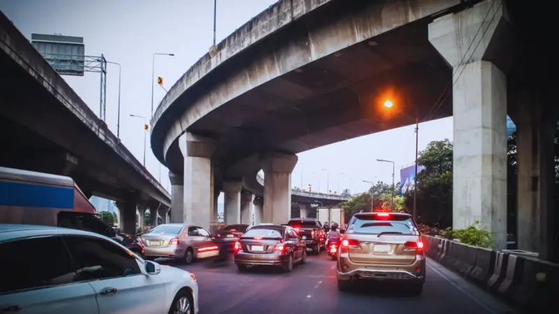 Heavy traffic around IIIT junction due to flyover project, advisory issued