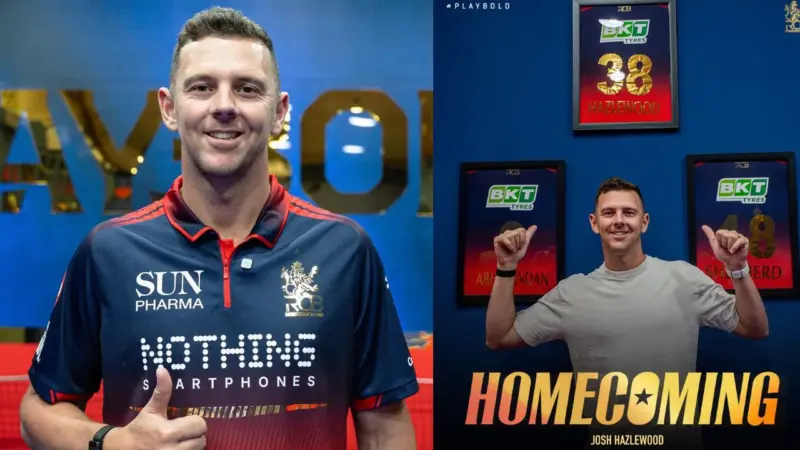 IPL 2026: ಆರ್‌ಸಿಬಿ ಫ್ಯಾನ್ಸ್‌ಗೆ ಸಿಹಿ ಸುದ್ದಿ, ಬೆಂಗಳೂರಿಗೆ ಆಗಮಿಸಿದ ಜಾಶ್‌ ಹೇಝಲ್‌ವುಡ್‌!