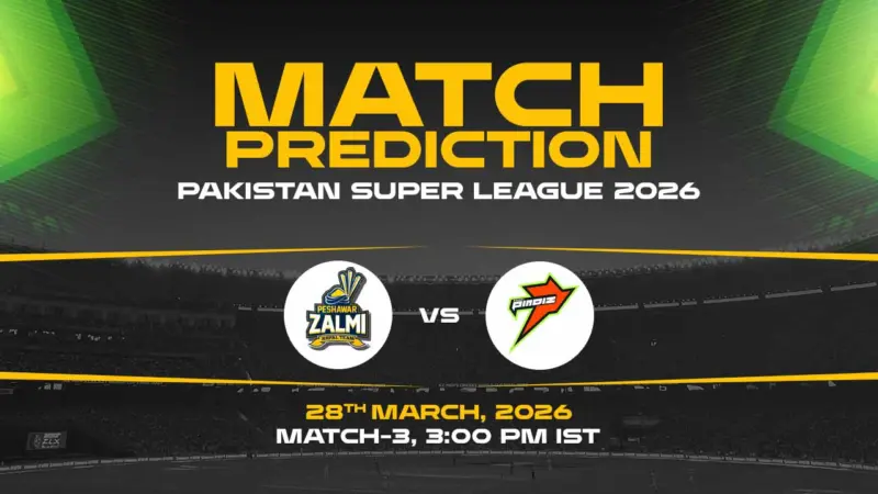PES vs RAP Today Match Prediction - Pakistan Super League 2026, 3rd Match Who Will Win?