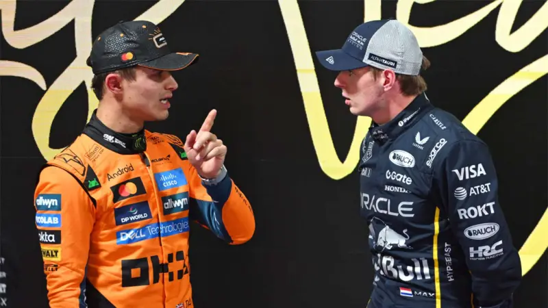 Lando Norris Blames Qatar GP Pitstop "Gamble" After Disappointing Loss to Max Verstappen