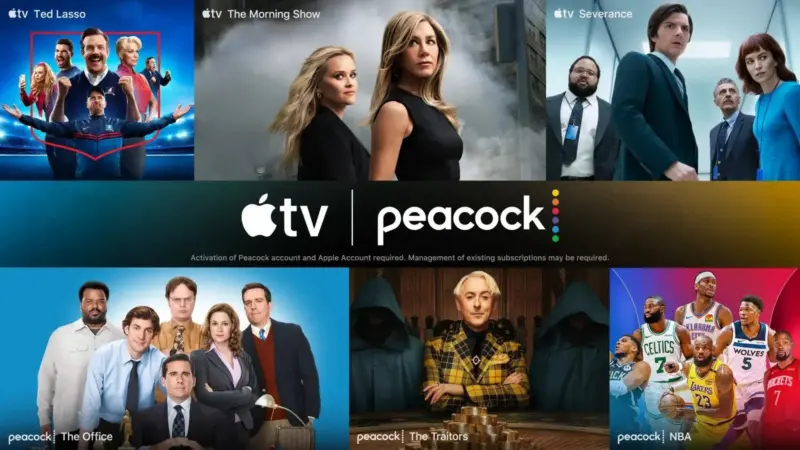 Prime members can now get Apple TV and Peacock ad-free for only $20