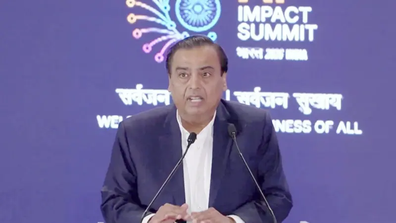 मुकेश अंबानी का बड़ा ऐलान, डेटा की तरह सस्ती होगी AI, Jio जोड़ेगा भारत को 'इंटेलिजेंस एरा' से