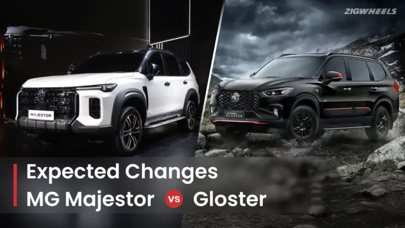 2026 MG Majestor Vs MG Gloster: What Changes To Expect?