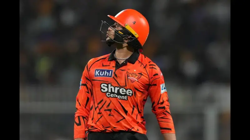 Abhishek Sharma fined heavily by IPL over conduct violation in KKR vs SRH clash