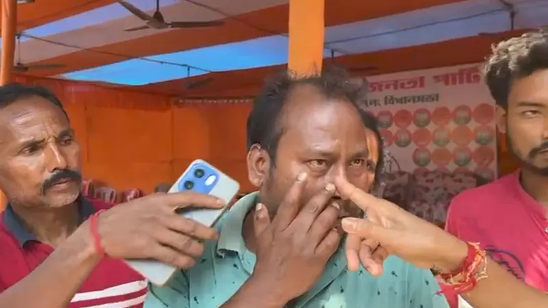 নাজিরহাটে ভোটকালীন হিংসা, বিজেপি বুথ সভাপতির ওপর হামলার দাবি