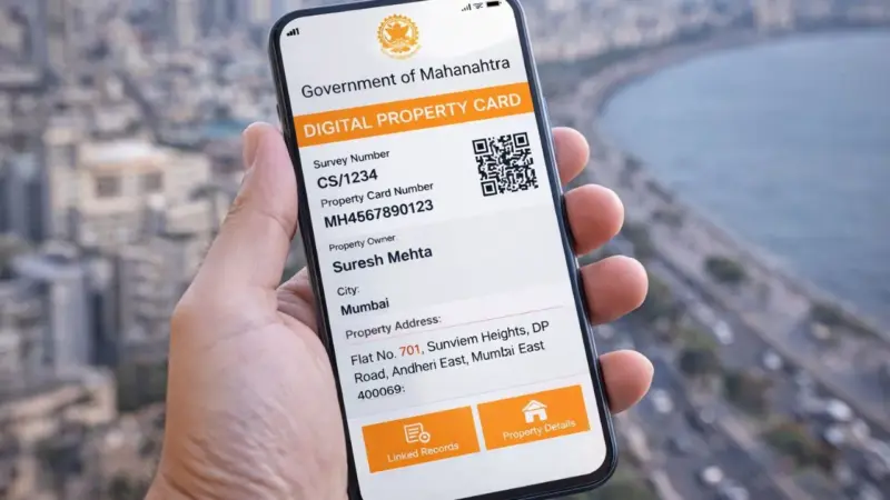 मुंबई में प्रॉपर्टी कार्ड प्रक्रिया हुई पूरी तरह डिजिटल, 30 लाख लोगों को राहत