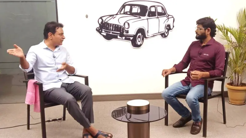 KTR In Touch With CBN, Lokesh Then?