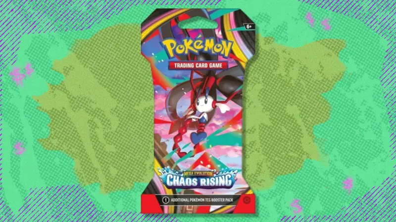 The Pokémon TCG Chaos Rising Booster Pack has moved closer to market price  at Amazon — buy for under $13