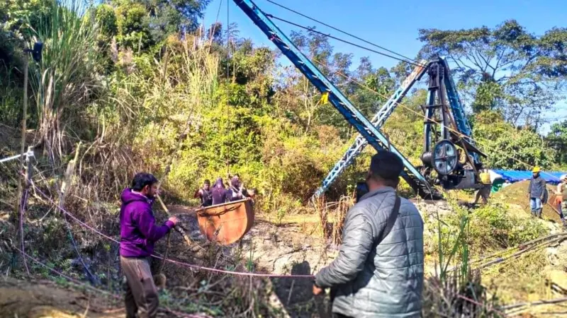 Assam mining tragedy: Rescue ops enter 7th day, death toll remains at 4