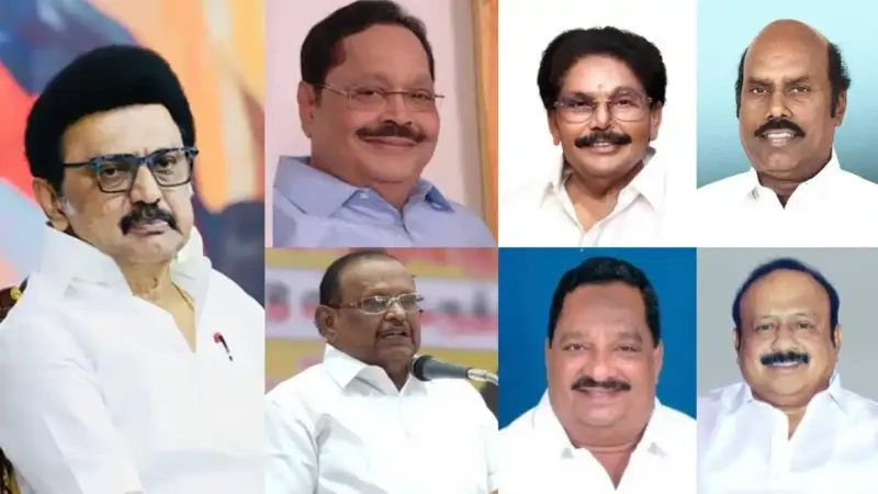 ஸ்டாலின் முதல் பிடிஆர் பழனிவேல்ராஜன் வரை.. மண்ணை கவ்விய திமுக அமைச்சர்கள்..! எந்தெந்த தொகுதியில் தெரியுமா..?