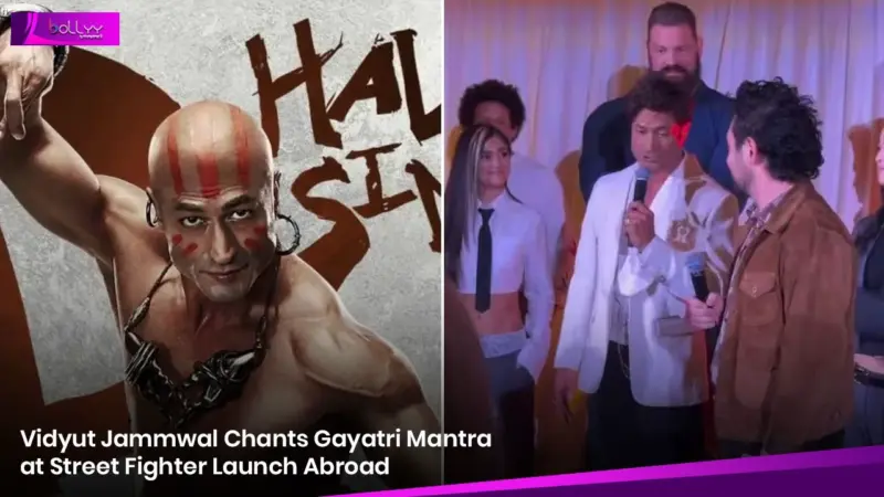Vidyut Jammwal Chants Gayatri Mantra at Street Fighter Launch Abroad