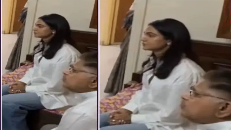 శ్రీతేజ్ ఇంటికి అల్లు అర్జున్ సతీమణి స్నేహా రెడ్డి.. వీడియో వైరల్..