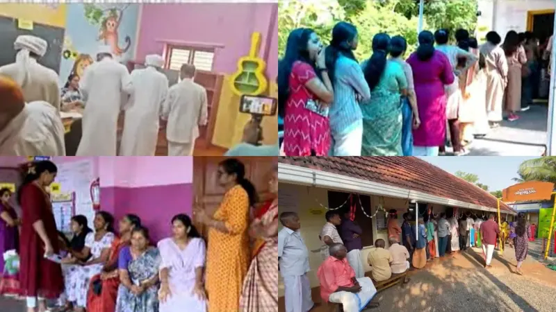 കേരളത്തില്‍ കനത്ത പോളിങ്; ഇതുവരെ രേഖപ്പെടുത്തിയത് 78.07%
