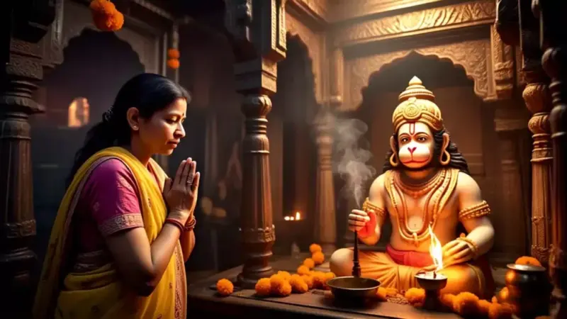 बहुत कम लोग जानते हैं किˈ महिलाएं भी कर सकती हैं हनुमान जी की पूजा बस इन नियमों का पालन ज़रूरी हैˌ