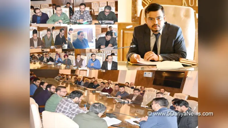 Shahzad Alam reviews arrangements for upcoming festivities in district