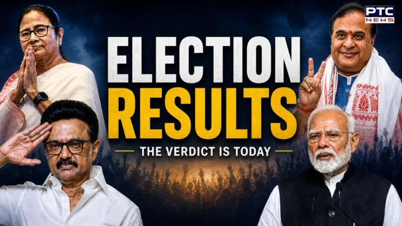 Assembly Election Results LIVE UPDATES: 200 Paar in Bengal for BJP, Vijay emerges star of Tamil Nadu show