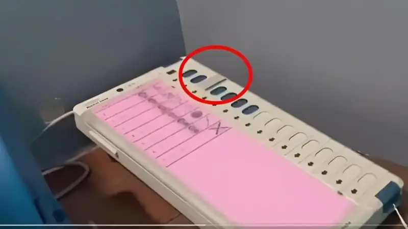 బెంగాల్ పోలింగ్‌లో 'కమలం' మాయం? EVMలపై టేపులు వేసి అడ్డుకుంటున్నారని BJP ఆరోపణ!