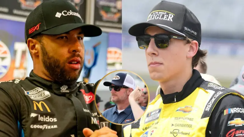 Dale Earnhardt Jr. Declares Bubba Wallace 'F-ed Up' with Carson Hocevar Wreck at Martinsville