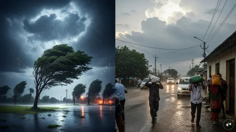 70 km/h wind, heavy rainfall: IMD issues weather alert for 25 states, Delhi-NCR, UP, Bihar, Rajasthan to.,check full forecast here
