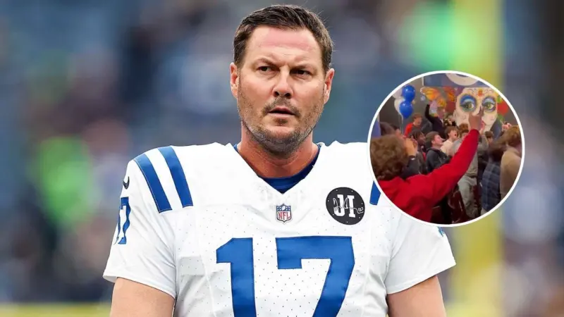 Philip Rivers' First TD Back From Retirement Sends His High Schoolers Into A Frenzy
