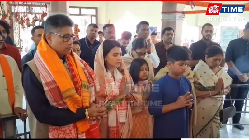 Pijush Hazarika Files Nomination, Offers Prayers at Deosal
