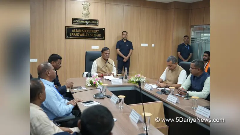 Himanta Biswa Sarma inaugurates Barak Valley Secretariat, launches projects worth Rs 340cr
