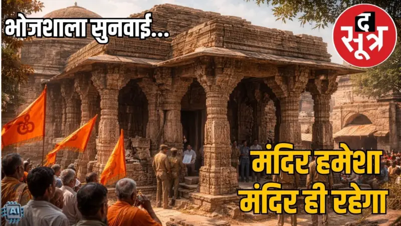 धार भोजशाला पर सुनवाई में आई बात- यह मंदिर ही है और 1935 से पहले यहां कभी नमाज नहीं हुई