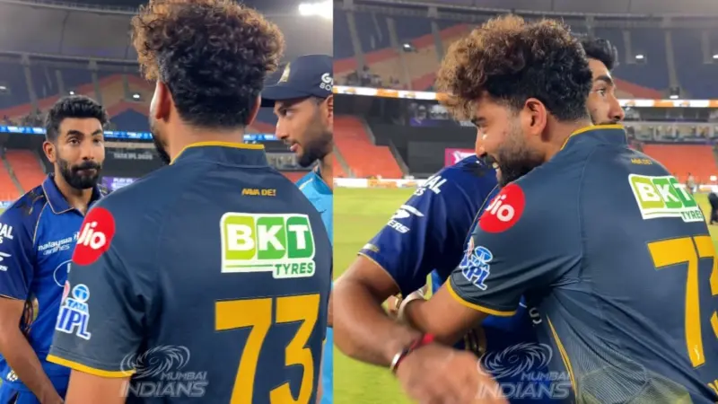 Watch: Mohammed Siraj trolls Jasprit Bumrah using Dhurandhar 2 movie's famous dialogue after MI vs GT IPL 2026