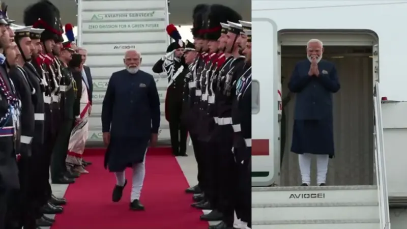 PM Modi: రోమ్‌లో మోదీ.. భారత్-ఇటలీ వ్యూహాత్మక భాగస్వామ్యంపై దృష్టి.!