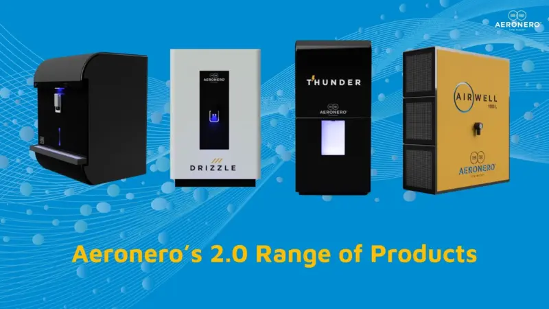 Deep-Tech Company Aeronero Unveils Next-Gen Patented Water Solutions on World Water Day  and Announces the Launch of Atmospheric Water Gener