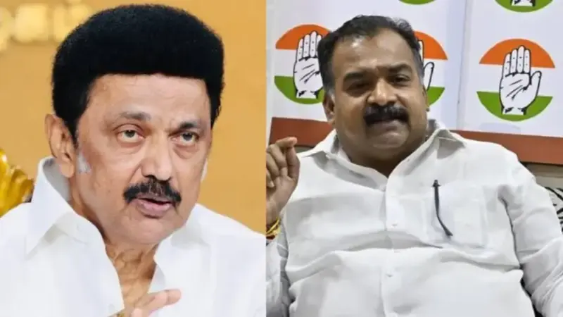 மக்களால் நிராகப்பட்டவர்களுடன் துணை நிற்க வேண்டுமா..? மீண்டும் திமுக சீண்டிய மாணிக்கம் தாகூர்..!