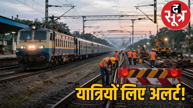 CG Train Cancelled: 27 अप्रैल तक छत्तीसगढ़ में 10 ट्रेनें रद्द, कई के रूट बदले, देखें लिस्ट