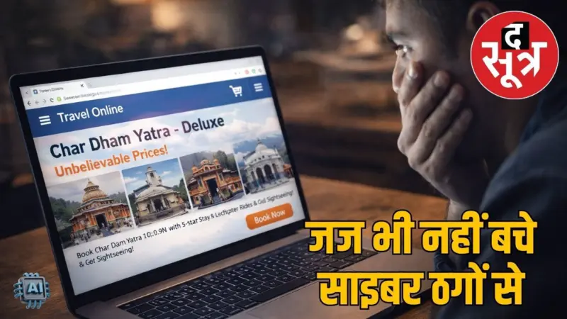 चारधाम यात्रा का झांसा देकर जज से ठगी, हेलीकॉप्टर बुकिंग के नाम पर उड़ा दिए 1.7 लाख रुपए