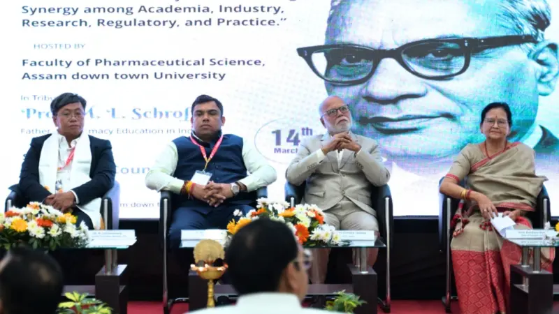 Pharma Anveshan 2026 North East Zone held at Assam down town University