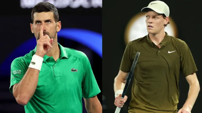 Jannik Sinner Inspired by Novak Djokovic's Technique to Handle the Crowd's Support