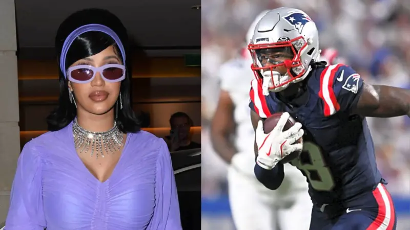 Stefon Diggs' Girlfriend Cardi B Declares Loyalty to the Patriots: 'I'm All In!'