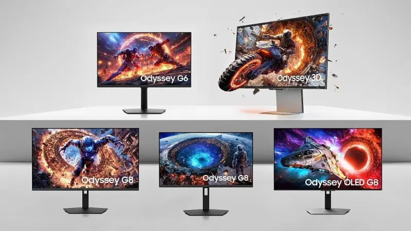 CES 2026: Samsung unveils new gen Odyssey series gaming monitors