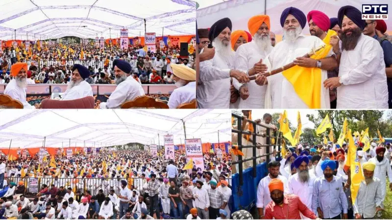 ਬੇਅਦਬੀ ਮਾਮਲੇ 'ਤੇ ਸਸਤੀ ਨੌਟੰਕੀ ਕਰਨ 'ਤੇ ਸੁਖਬੀਰ ਸਿੰਘ ਬਾਦਲ ਨੇ ਰਾਜਾ ਵੜਿੰਗ ਨੂੰ ਕੀਤੀ ਤਾੜਨਾ, CM ਮਾਨ ਨੂੰ ਵੀ ਘੇਰਿਆ