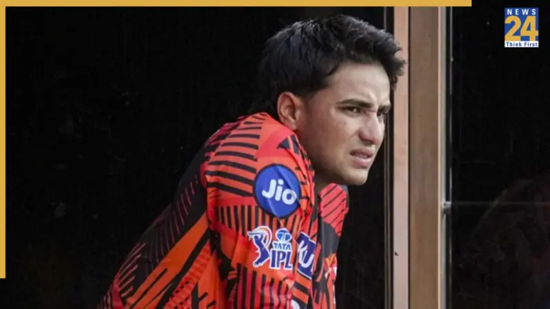 SRH's Abhishek Sharma gets strictly punished for on-field outburst against KKR, fined 25% match fees