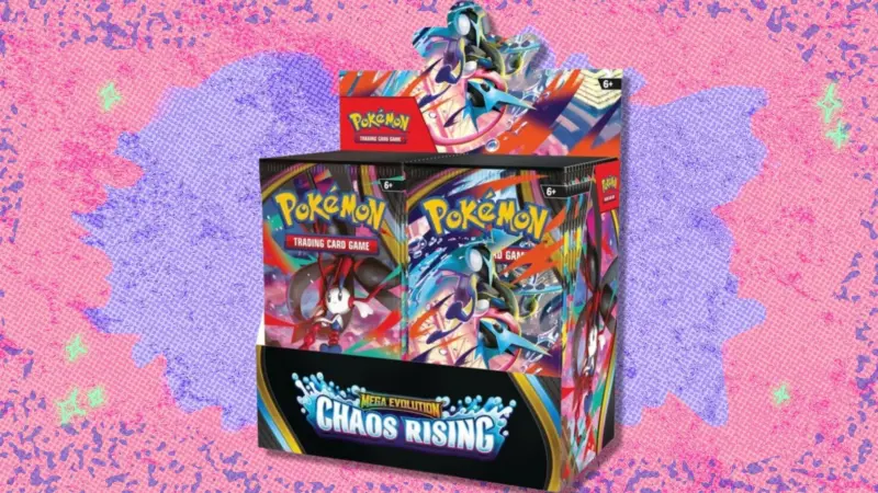 Preorders for the Pokémon TCG Chaos Rising Booster Box are live — now under market price at Walmart