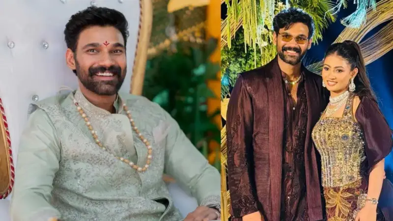 తిరుమలలో ఘనంగా జరిగిన హీరో బెల్లంకొండ సాయి శ్రీనివాస్ వివాహం.. ఫోటోలు వైరల్..