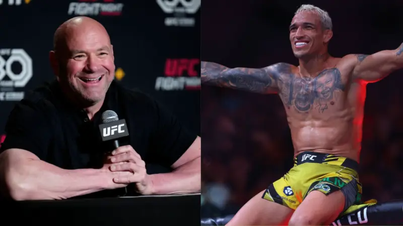 Charles Oliveira flexes 'Dana White privilege' as UFC brass guarantees title shot next