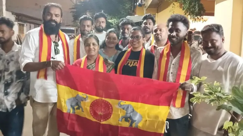 TVK's historic debut: Vijay fans celebrate victory across Bengaluru