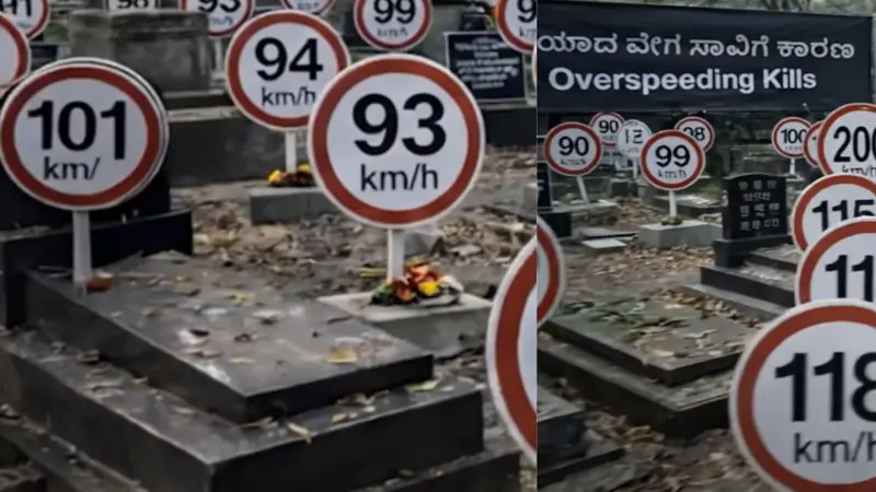 Watch | Bengaluru Traffic Police's AI graveyard reel on overspeeding draws praise, sparks road safety debate