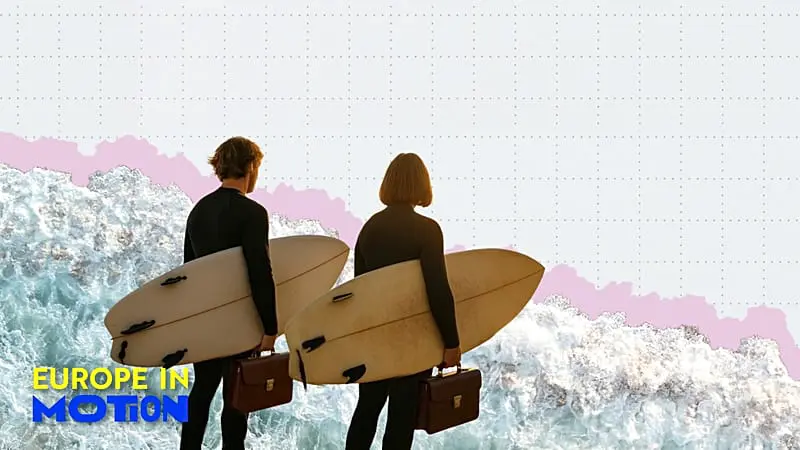 Which European countries have the most teenage entrepreneurs?