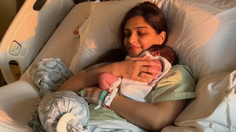 Sonam Kapoor introduces her baby boy in a gorgeous first post after delivery