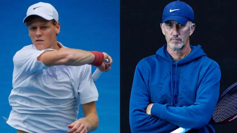 Darren Cahill Rejects the Term "Robot" To Refer to Jannik Sinner's Style of Play