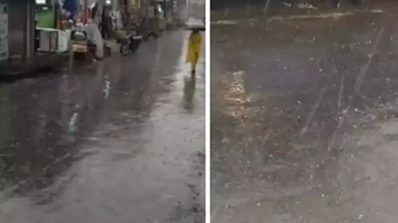 Baghpat News: बागपत में ओलावृष्टि-आंधी का कहर, फसलें तबाह, बिजली आपूर्ति भी ठप
