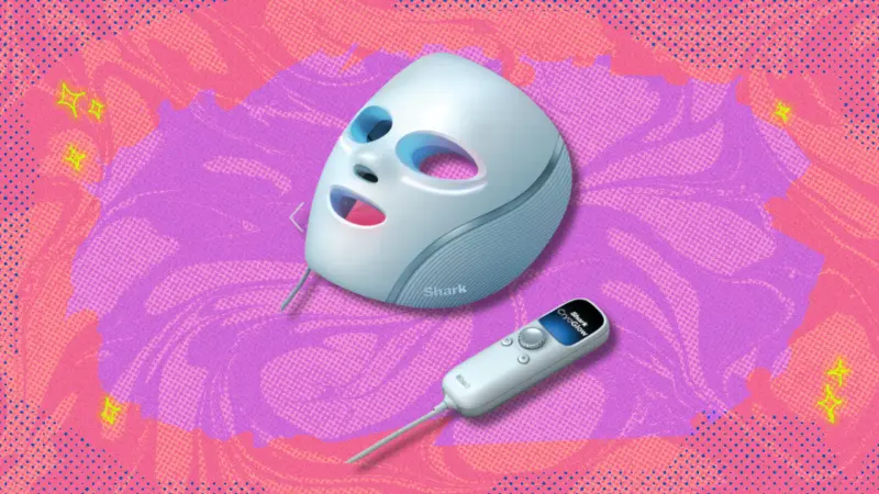 Get a spring skin glow-up with this rare discount on the Shark CryoGlow Cooling + LED Face Mask