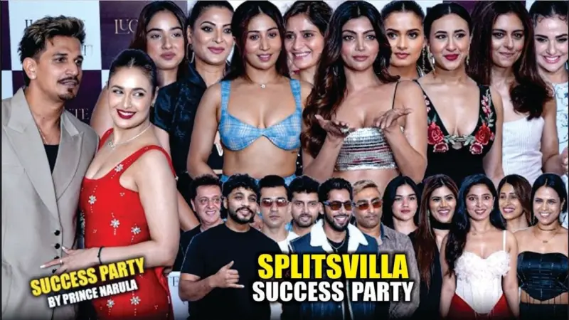 Glamour and Celebration at Splitsvilla Success Party Hosted by Prince Narula and Yuvika